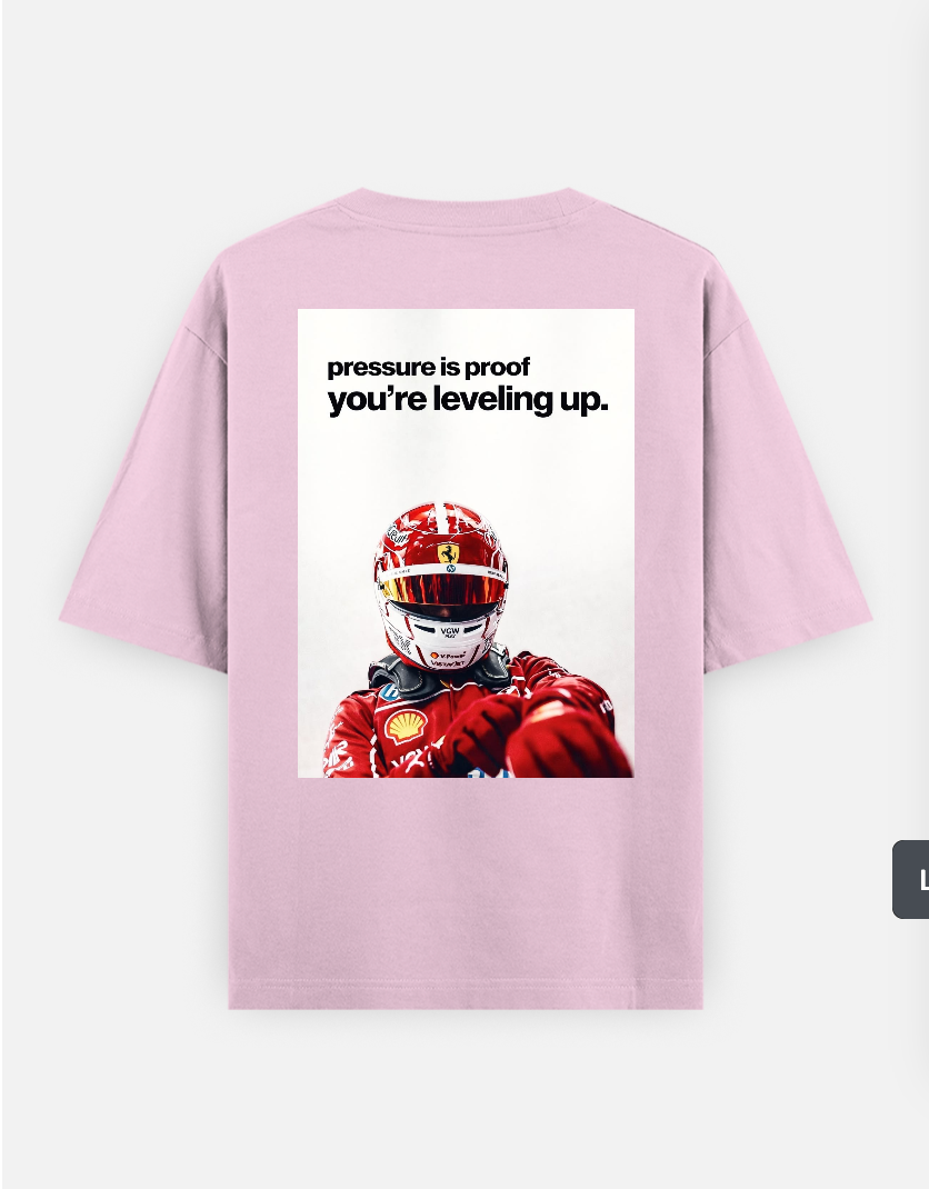 Pressure privilege T-shirt Oversized T-shirt (Back print) by @_tamang_vibes_