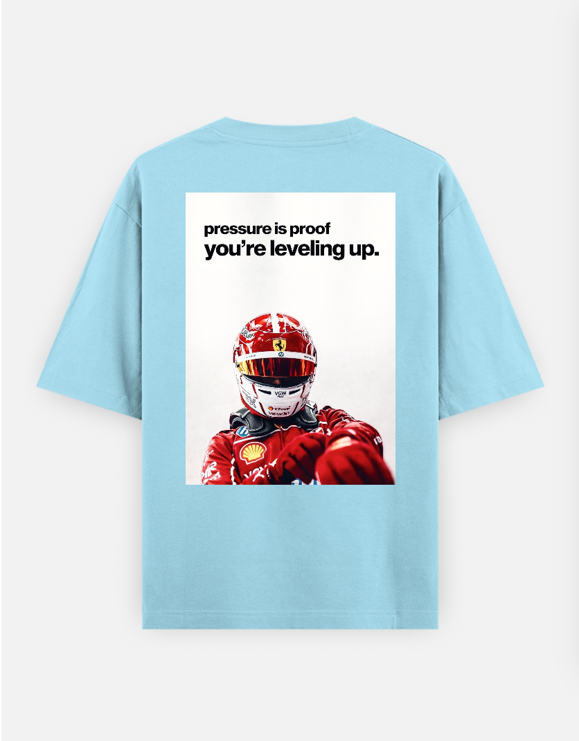 Pressure privilege T-shirt Oversized T-shirt (Back print) by @_tamang_vibes_