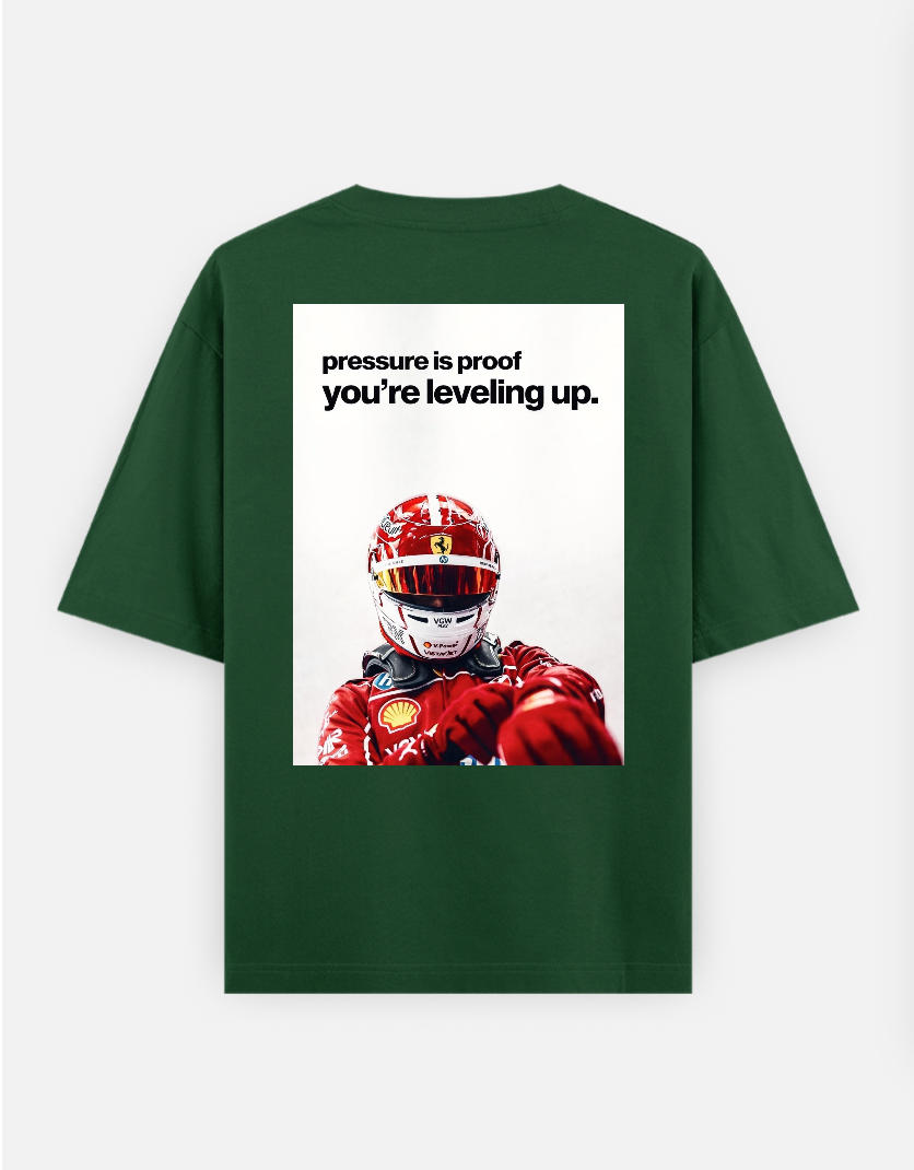 Pressure privilege T-shirt Oversized T-shirt (Back print) by @_tamang_vibes_