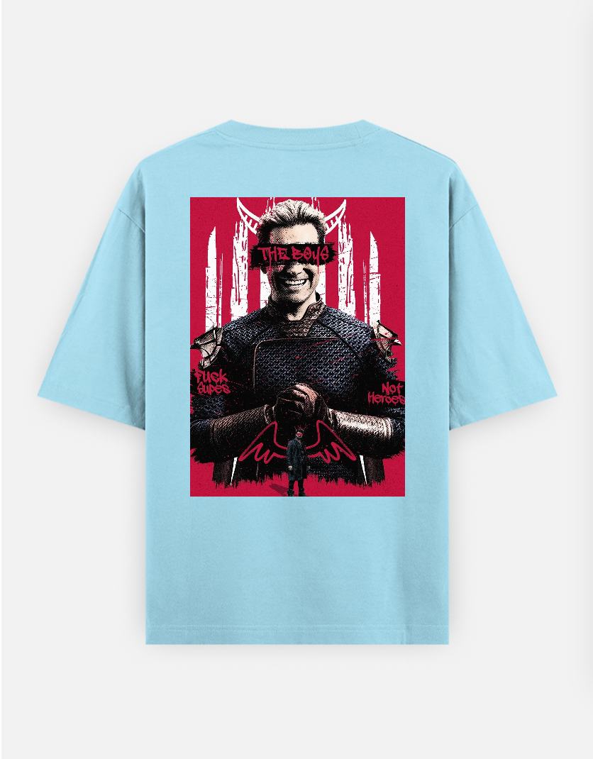 The boys T-shirt Oversized T-shirt (Back print) by @_tamang_vibes_