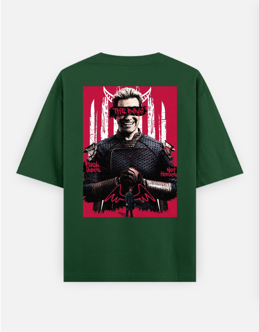 The boys T-shirt Oversized T-shirt (Back print) by @_tamang_vibes_