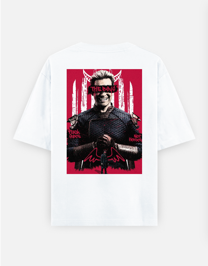 The boys T-shirt Oversized T-shirt (Back print) by @_tamang_vibes_