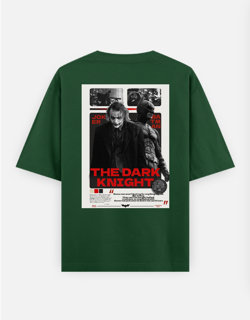 Batman T-shirt Oversized T-shirt (Back print) by @_tamang_vibes_