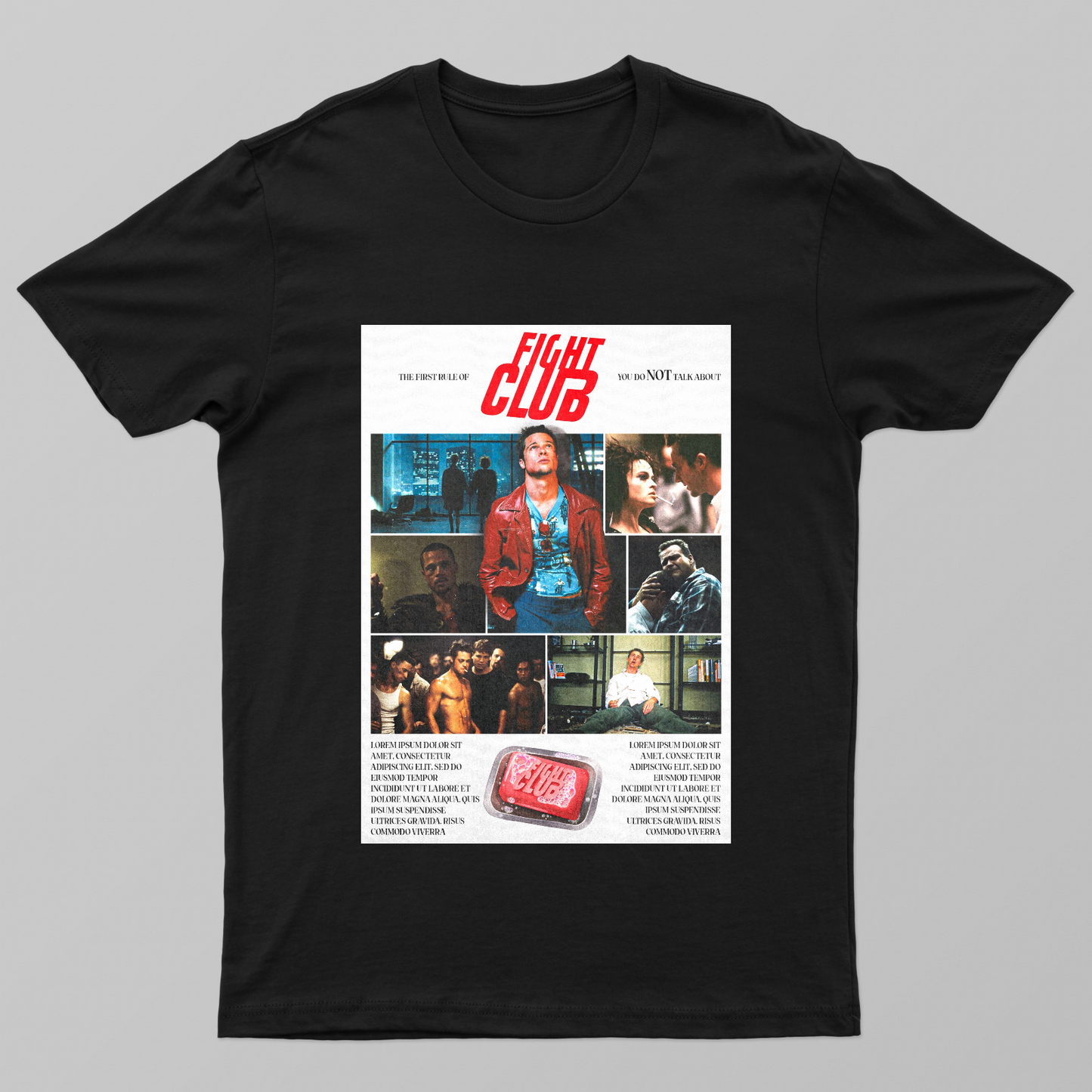 The fight Club T-shirt Unisex T-shirt by @_tamang_vibes_