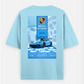 Car themed T-shirt Oversized T-shirt (Back print) by @_tamang_vibes_