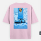Car themed T-shirt Oversized T-shirt (Back print) by @_tamang_vibes_