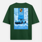 Car themed T-shirt Oversized T-shirt (Back print) by @_tamang_vibes_