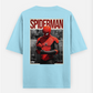 Spider man graphic T-shirt Oversized T-shirt (Back print) by @_tamang_vibes_
