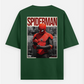 Spider man graphic T-shirt Oversized T-shirt (Back print) by @_tamang_vibes_