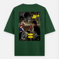Spider man graphic T-shirt Oversized T-shirt (Back print) by @_tamang_vibes_
