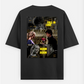 Spider man graphic T-shirt Oversized T-shirt (Back print) by @_tamang_vibes_