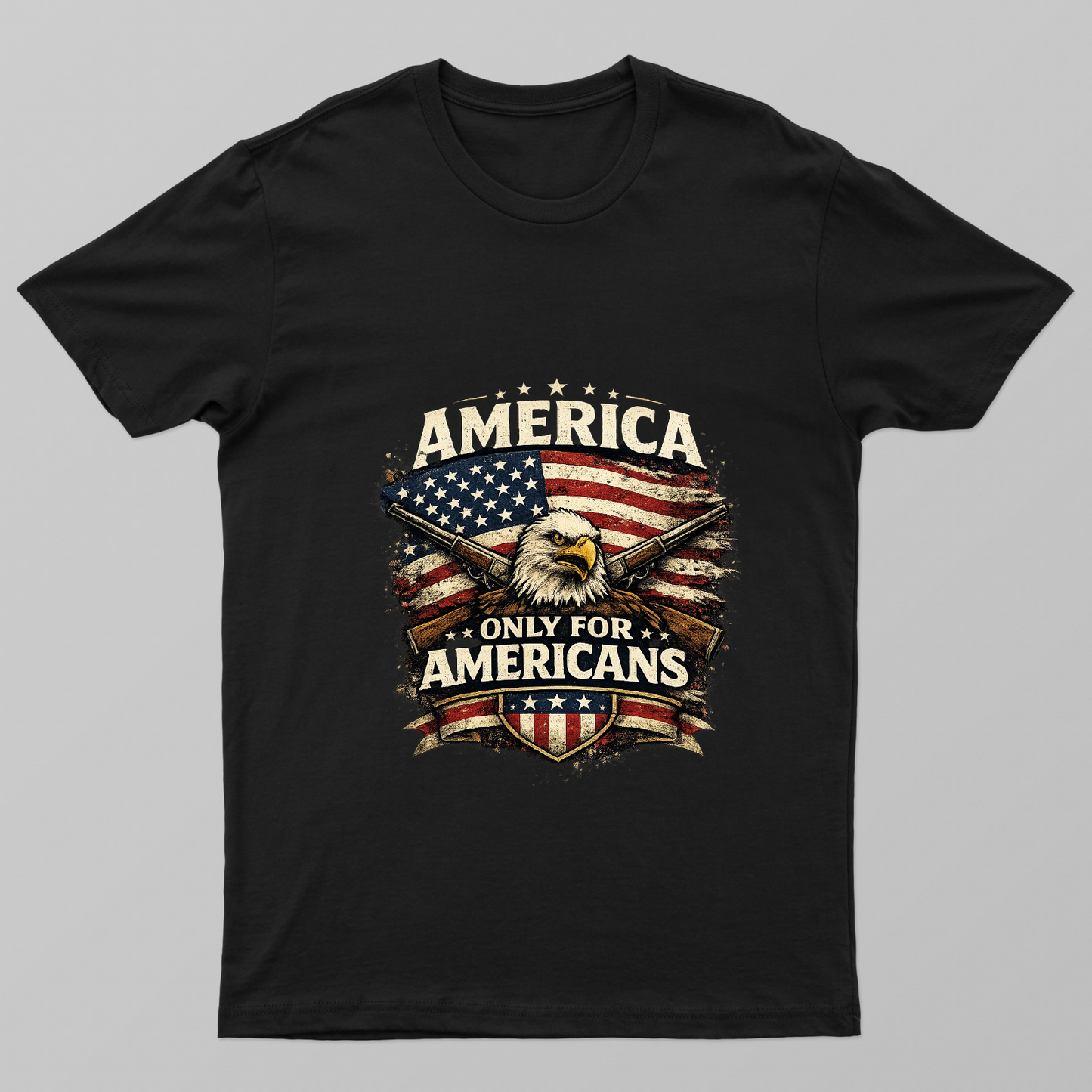 AMERICA TAGLINE Unisex T-shirt by @patarkrishnapatar
