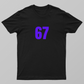 67 six seven T-shirt Unisex T-shirt by @mr.sneaky_0937