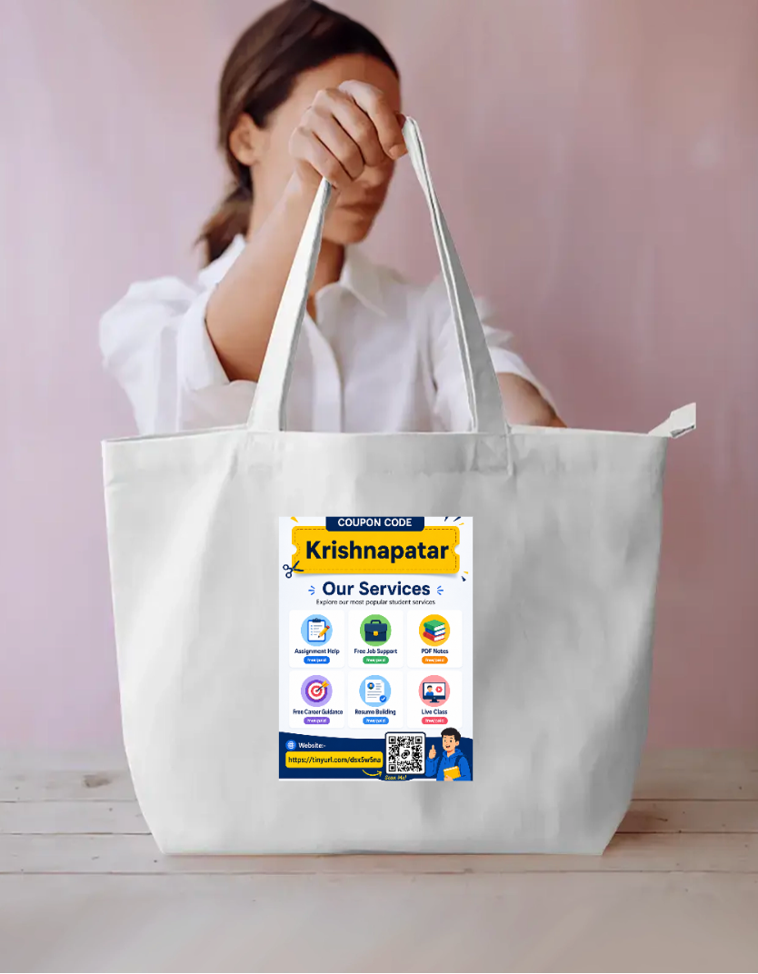 Mystyle Everyday Large Tote Bag by @patarkrishnapatar