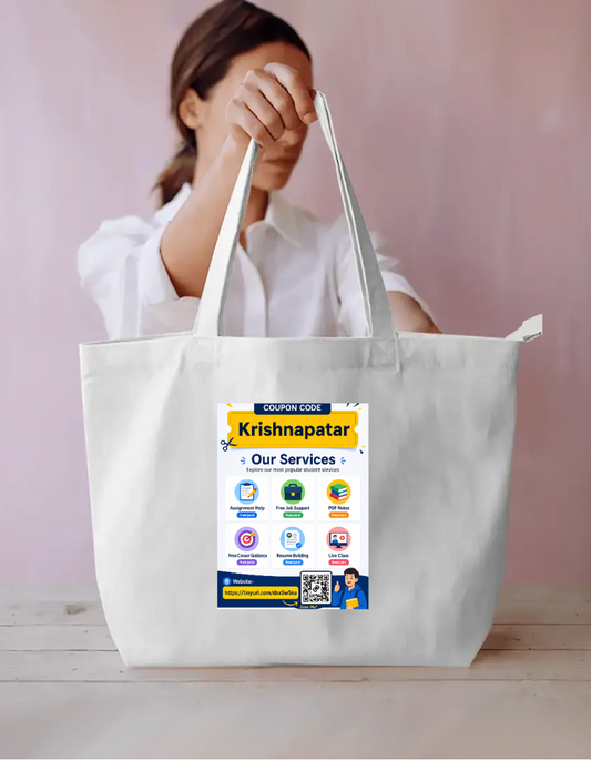Mystyle Everyday Large Tote Bag by @patarkrishnapatar