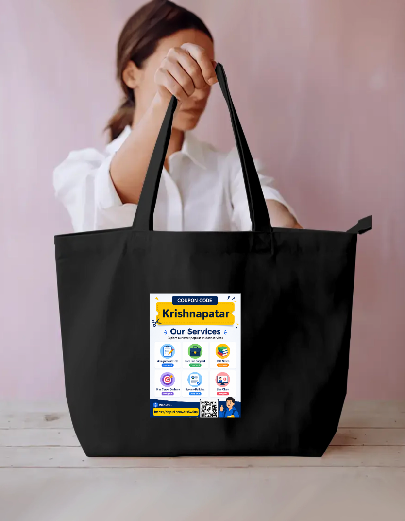Mystyle Everyday Large Tote Bag by @patarkrishnapatar