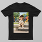 Cute girl Unisex T-shirt by Solo Lotus