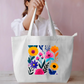 Flora Tote Bag Everyday Large Tote Bag by @rd_digital_store