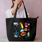 Comic Art Tote Bag Everyday Large Tote Bag by @rd_digital_store