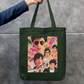 SRK Tote Bag Zipper Tote Bag by @rd_digital_store