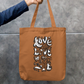 Love  Art Tote Bag Zipper Tote Bag by @rd_digital_store