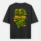 Dragon printed T-Shirt Oversized T-shirt (Back print) by @someone_draws69