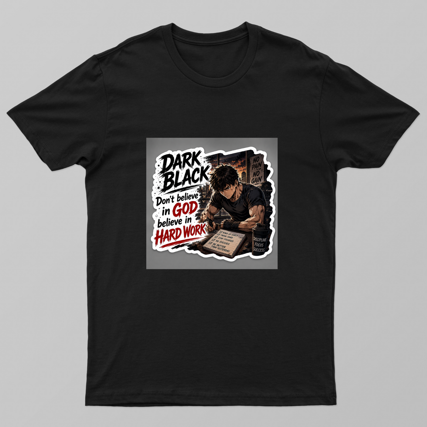 Don't believe in god Unisex T-shirt by @patarkrishnapatar