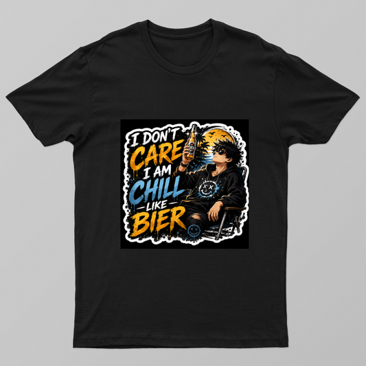 Chill like bier Unisex T-shirt by @patarkrishnapatar