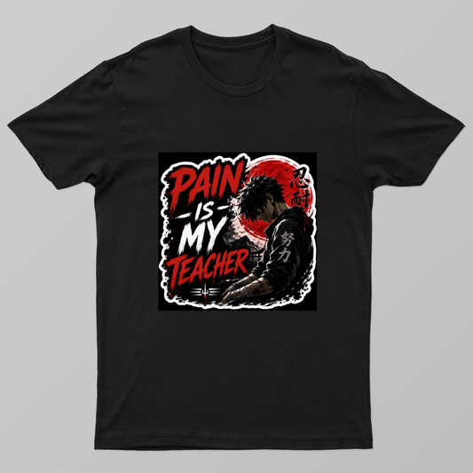 Pain is my teacher Unisex T-shirt by @patarkrishnapatar