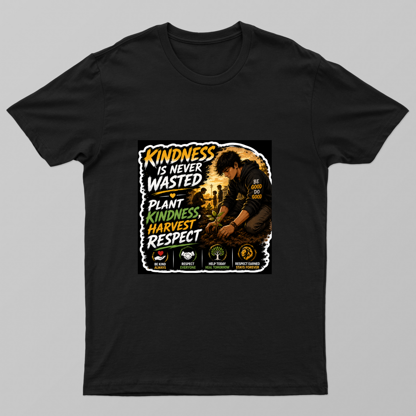 Kindness Unisex T-shirt by @patarkrishnapatar