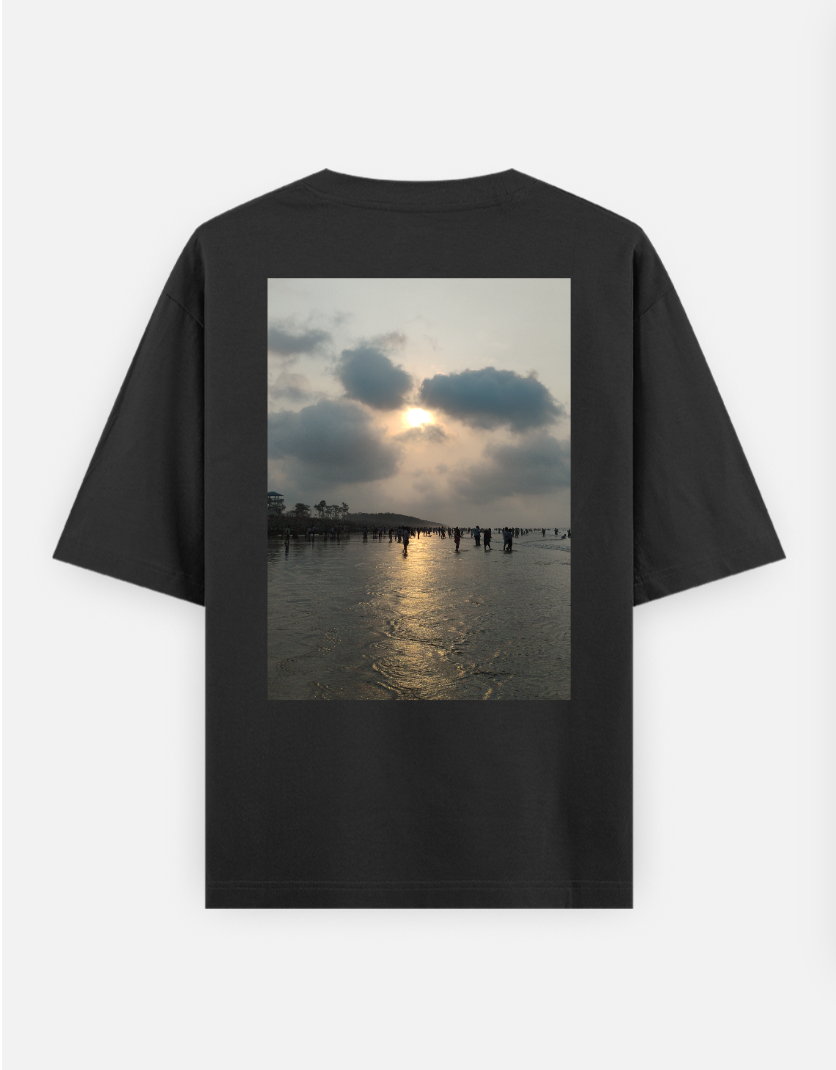 EVERGREEN Oversized T-shirt (Back print) by Arko Ghosh