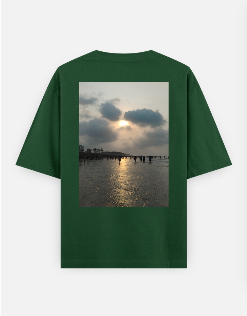 EVERGREEN Oversized T-shirt (Back print) by Arko Ghosh