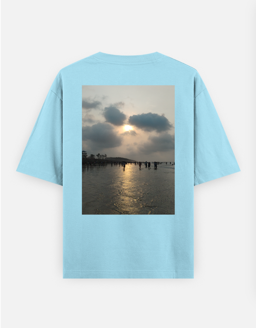 EVERGREEN Oversized T-shirt (Back print) by Arko Ghosh