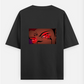 Jjk Oversized T-shirt (Back print) by Arko Ghosh