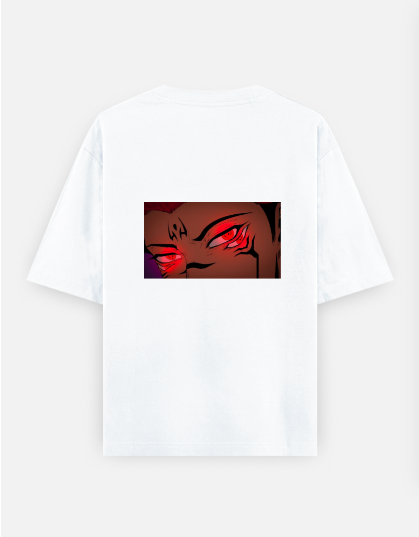 Jjk Oversized T-shirt (Back print) by Arko Ghosh