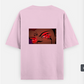 Jjk Oversized T-shirt (Back print) by Arko Ghosh