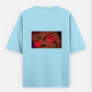 Jjk Oversized T-shirt (Back print) by Arko Ghosh
