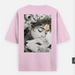 Radha Krishna Oversized T-shirt (Back print) by Arko Ghosh