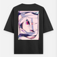 Baddy Oversized T-shirt (Back print) by Arko Ghosh