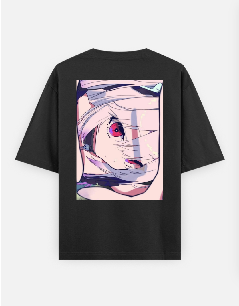 Baddy Oversized T-shirt (Back print) by Arko Ghosh