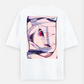 Baddy Oversized T-shirt (Back print) by Arko Ghosh