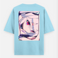 Baddy Oversized T-shirt (Back print) by Arko Ghosh