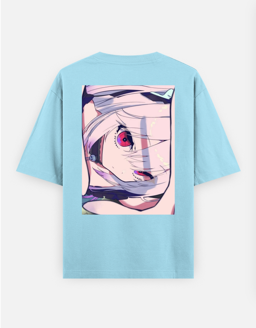 Baddy Oversized T-shirt (Back print) by Arko Ghosh