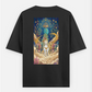 7 reasons for the Sunrise 🔱 Oversized T-shirt (Back print) by @solitary.princess_