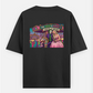 Joker and Barbie's Carnival of Dreams Oversized T-shirt (Back print) by @solitary.princess_