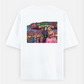 Joker and Barbie's Carnival of Dreams Oversized T-shirt (Back print) by @solitary.princess_