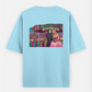 Joker and Barbie's Carnival of Dreams Oversized T-shirt (Back print) by @solitary.princess_