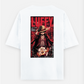 Monkey D Luffy (Captain) Oversized T-shirt (Back print) by @solitary.princess_