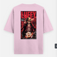 Monkey D Luffy (Captain) Oversized T-shirt (Back print) by @solitary.princess_