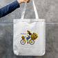 Day Dreams Zipper Tote Bag by @rayah.arts